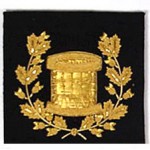 Soft Badge - Drum Major, Gold